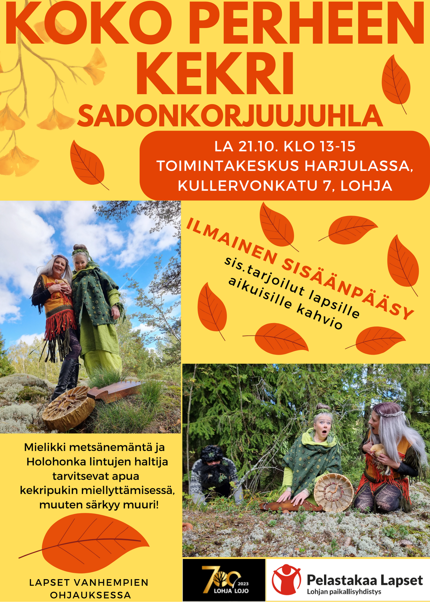 Koko Perheen Sadonkorjuujuhla